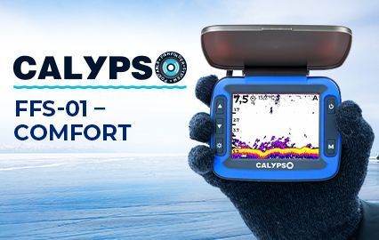 Тестирование эхолота нового поколения Calypso FFS-01 Comfort