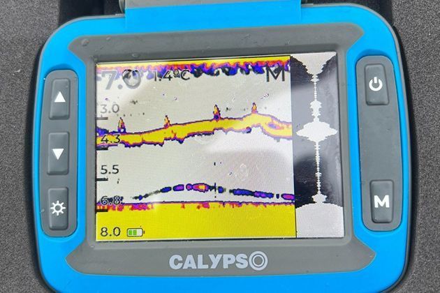 Можно ли заряжать эхолот Calypso на морозе?