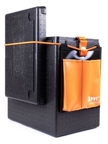 Рыболовный ящик-поплавок Camping World "Друг-2" 30 л цвет черный