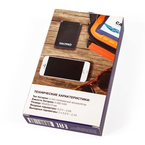 Внешний аккумулятор CALYPSO 5000 mAh