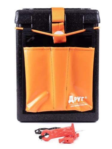 Рыболовный ящик-поплавок Camping World  "Друг-2" 25 л цвет черный 