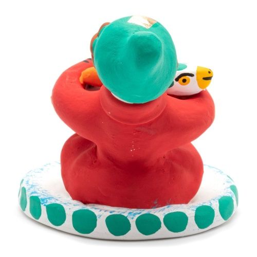 Фигурка "Парень с рыбой на льдине"