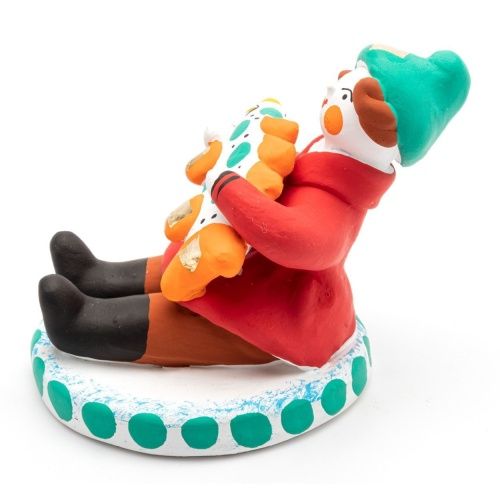 Фигурка "Парень с рыбой на льдине"