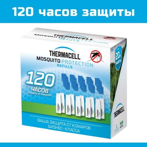 Набор запасной Thermacell Mega Refill (10 газовых картриджей + 30 пластин)